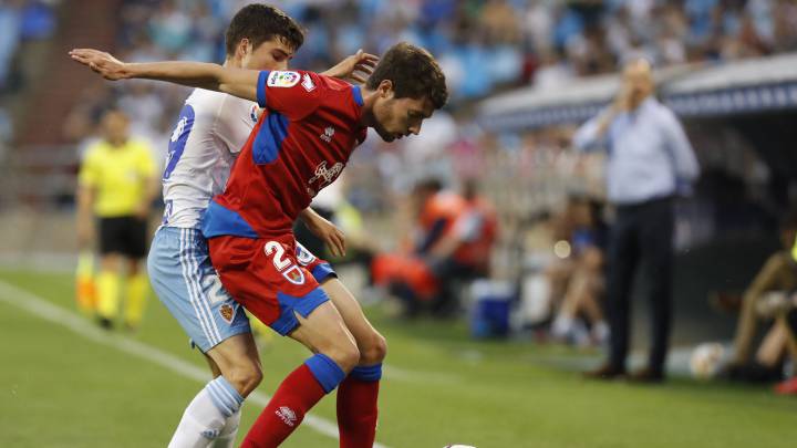 Kako, en un partido con el Numancia.