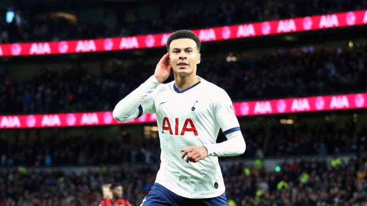 La metamorfosis deportiva de Dele Alli con Mourinho