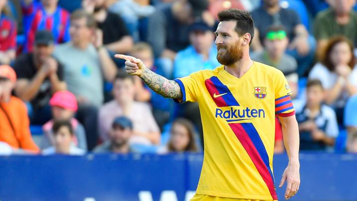 Messi, elegido mejor jugador de noviembre en LaLiga