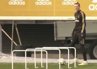 ¿Obsesión o burla? El polémico gesto de Bale en plena práctica