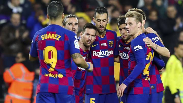 El tridente ya carbura a diez días del Clásico