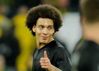 Witsel, fuera por lo que queda del año por una lesión en la cara