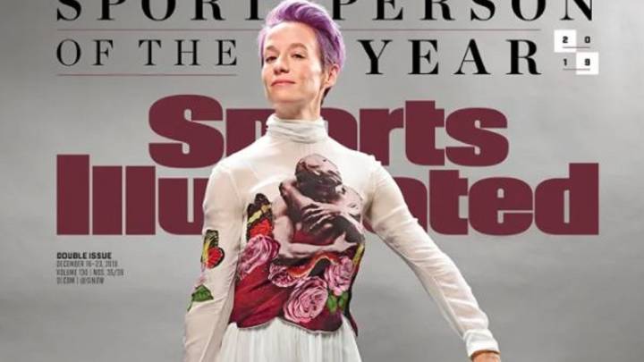 Megan Rapinoe es portada de Sports Ilustrated.