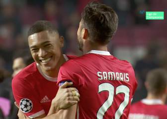 El Benfica golea al Zenit y se mete en Europa League