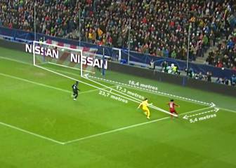 Los datos detrás del maravilloso gol de Salah