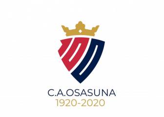 Osasuna presentó el logo del centenario