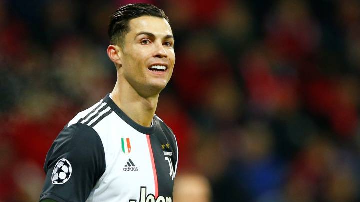 Cristiano Ronaldo durante el partido entre Bayer Leverkusen y Juventus de la Champions League.