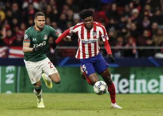 Thomas volvió a gobernar el centro del campo del Atlético
