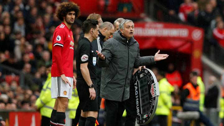 Fellaini rules Mourinho reunion at Totthenham