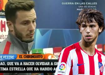 La cara de Saúl a una pregunta por João: en El Chiringuito lo tacharon de