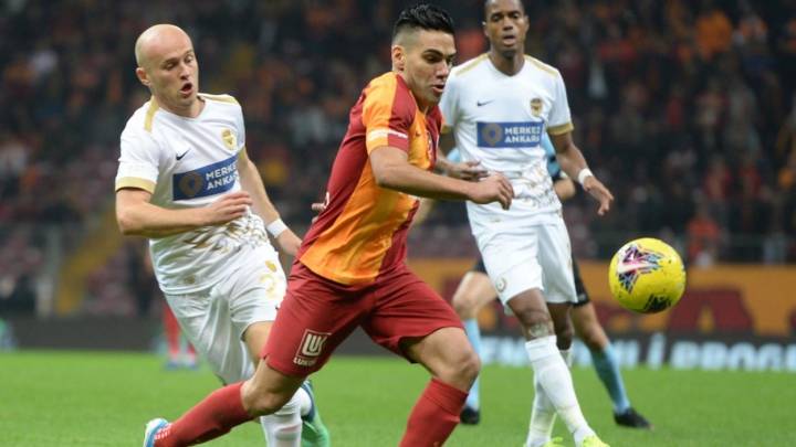 Falcao fue titular con el Galatasaray 74 días después