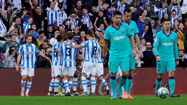 Real Sociedad - Barcelona, en directo: LaLiga Santander en vivo