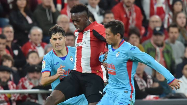 1x1 del Athletic: Iñigo atrás y la cabalgada de Williams