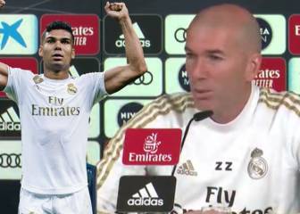 ¿Dejó caer Zidane la titularidad de Casemiro? Su respuesta...