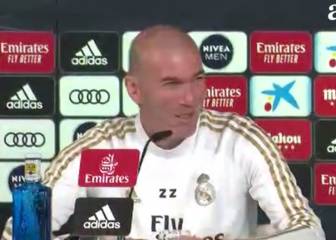 La inesperada broma de Zidane sobre el partido del Barcelona