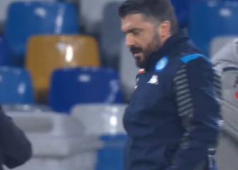 Lo del Nápoles es un descalzaperros: Gattuso, desencajado por lo que hicieron sus pupilos en el 93'