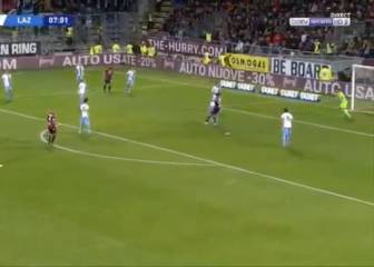 Ultrasónico gol de puro 9 y lo firma el hijo de Simeone