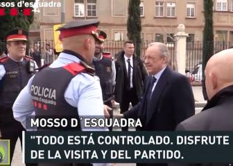 Un mosso a Florentino: