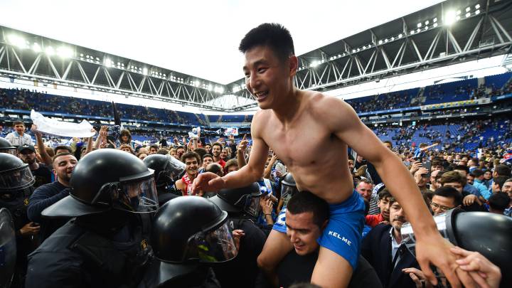 Wu Lei: "¿Irme si el Espanyol baja? Es ridículo"