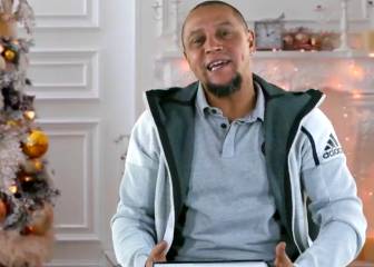 Roberto Carlos revive una gran asistencia a Zidane con clase