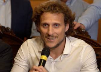 Forlán, presentado como técnico de Peñarol: