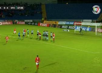 Anota el mejor gol de tiro libre del año y el árbitro se lo anula