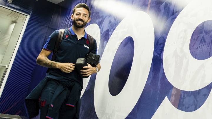 José Luis Morales, en una imagen de esta temporada en el Ciutat de València.