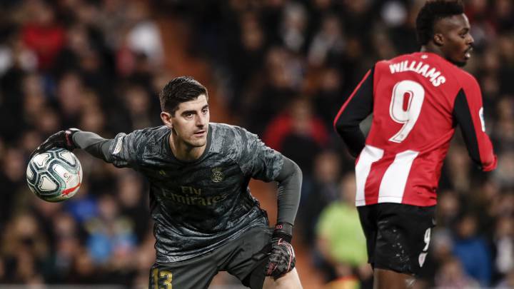 Courtois se hace fuerte