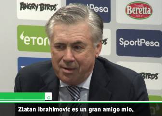 ¿Ancelotti va a llamar a Ibrahimovic para 'llevarlo' al Everton?