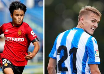 Kubo set to replace Odegaard at Real Sociedad