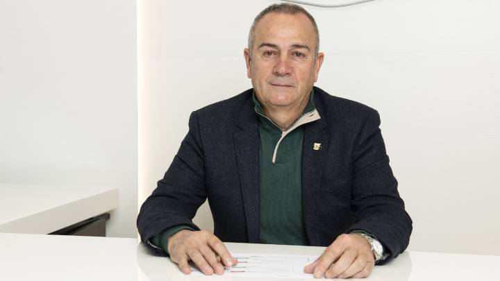 Felipe Moreno: "Si alguien me menciona el descenso, lo echo”