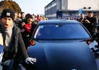 Locura en la ciudad deportiva del Milán con la llegada de Ibra