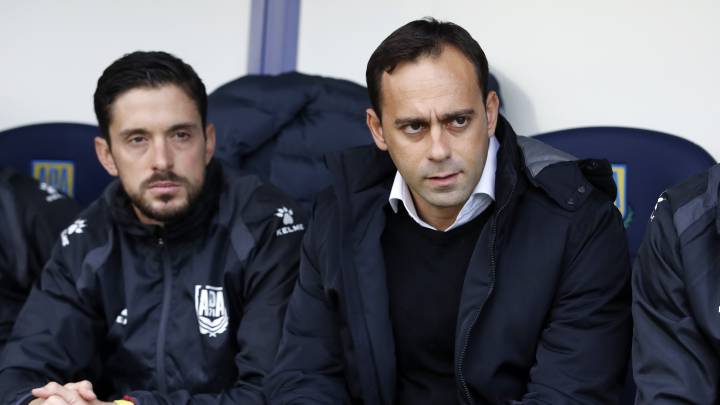 Fran Fernandez, entrenador del Alcorcón.