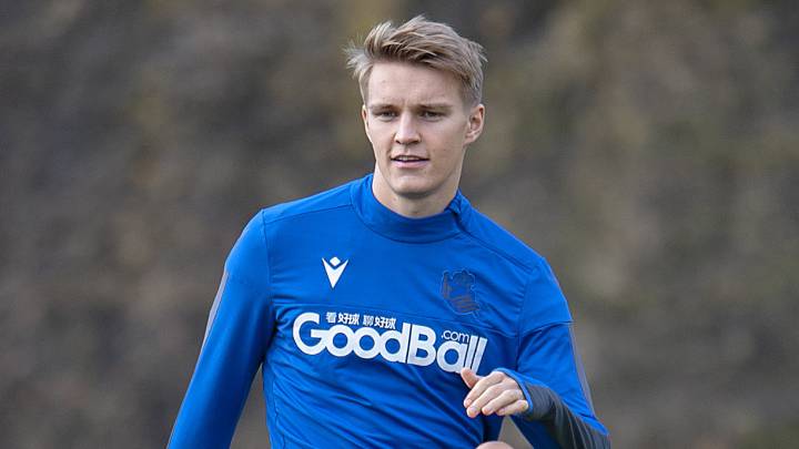 Odegaard, absoluta revelación de LaLiga, con la Real Sociedad.