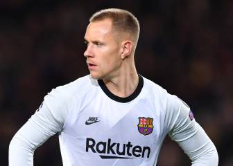 Ter Stegen unable to train with Barcelona again
