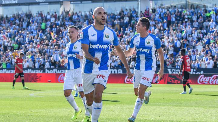 Braithwaite, un año de goles, fútbol y brega en el Leganés