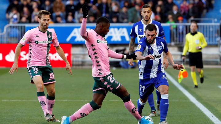 Imagen del Alavés-Betis.