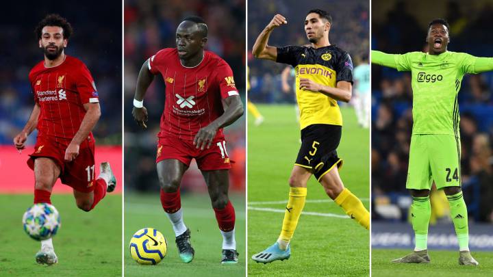 El once ideal de la CAF