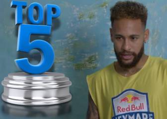 El top 5 de futbolistas no brasileños según Neymar