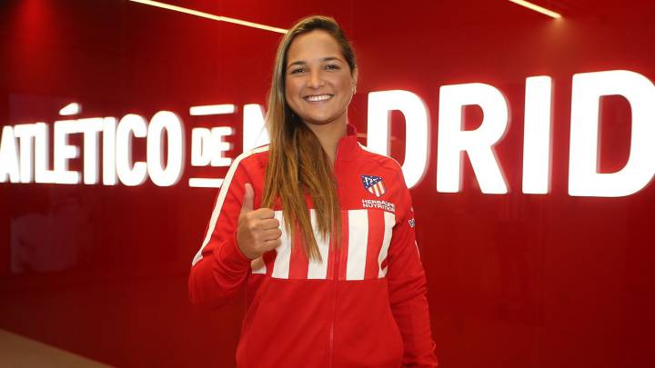 Deyna Castellanos, nueva jugadora del Atlético de Madrid.