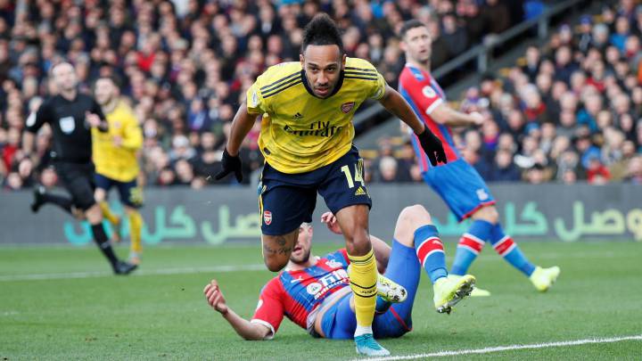 Aubameyang, héroe y villano en el empate del Arsenal