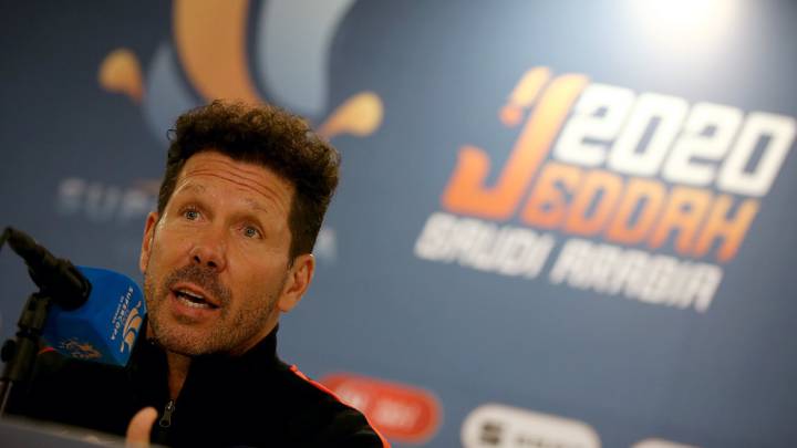 Simeone: "Playing sides like Real Madrid, Barça and Liverpool makes us a better team"