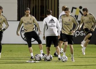 Madrid complete last session ahead of Super Cup final