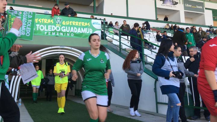 El fútbol femenino llega por primera vez al Salto del Caballo