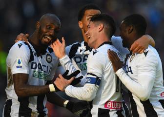 De Paul y el Udinese, de dulce