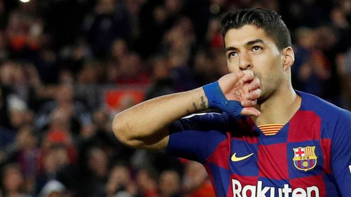Suárez ha intervenido en el 41,6% de los goles del Barça esta temporada
