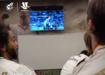 Volvieron a ver los penaltis en el vestuario: ojo al comentario de Marcelo a Courtois