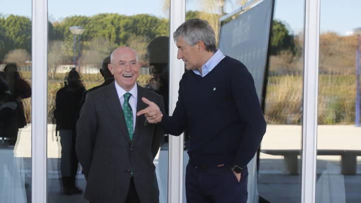 El fichaje de Quique Setién por el Barcelona significa una victoria para muchos aficionados del Betis que defendieron la labor del entrenador cántabro.