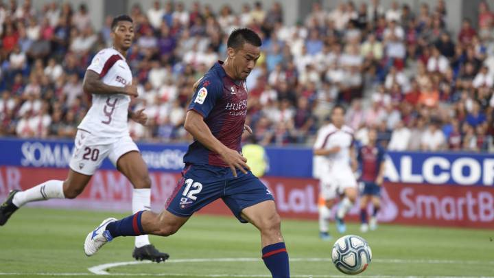 Okazaki regresa al ataque del Huesca frente al Tenerife
