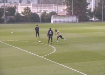 Con Zidane se motiva y sí le entran: los 2 golazos de Vinicius a pase del entrenador
